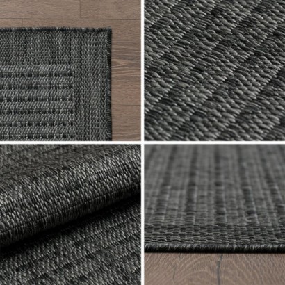 Kusový koberec Giza 1410 black