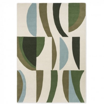 Barevný vlněný koberec...