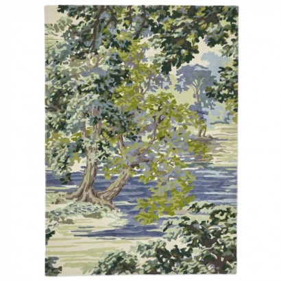 Vlněný kusový koberec...